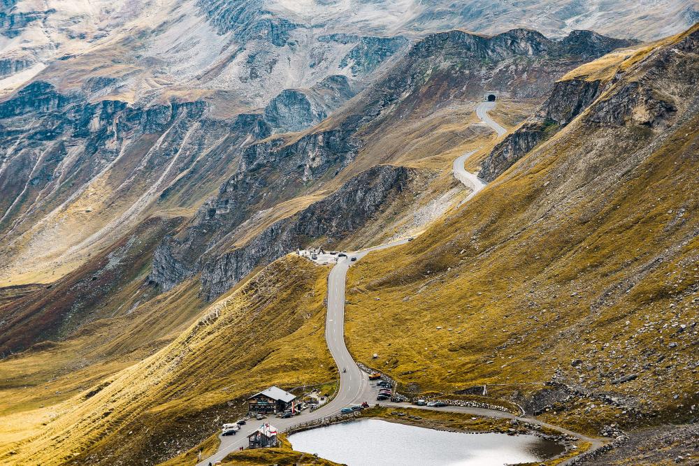 Grossglockner Mountain Road Alpine Pass Tunnel Grossglockner Mountain Road Alpine Pass Tunnel