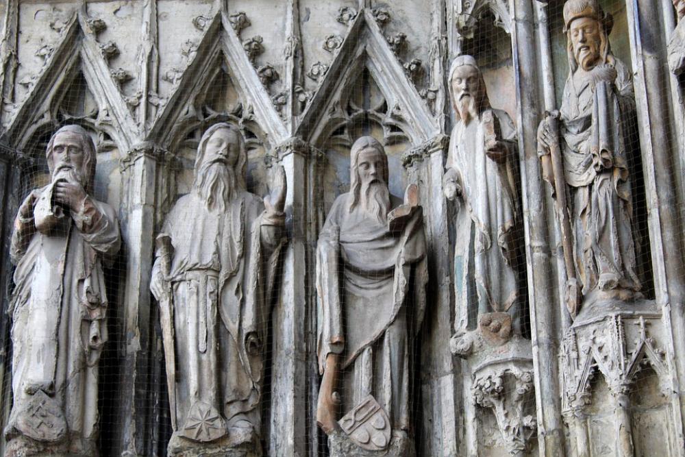 Augsburg Dom Portal Swabia Historically Augsburg Dom Portal Swabia Historically