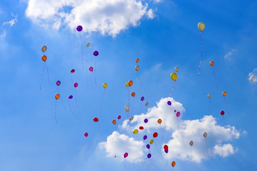 Ballon Birthday Balloons Flying Air Sky Fun Ballon Birthday Balloons Flying Air Sky Fun