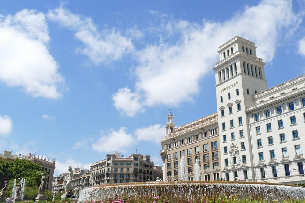 Barcelona Plaça De Catalunya Spain Catalonia Space Barcelona Plaça De Catalunya Spain Catalonia Space
