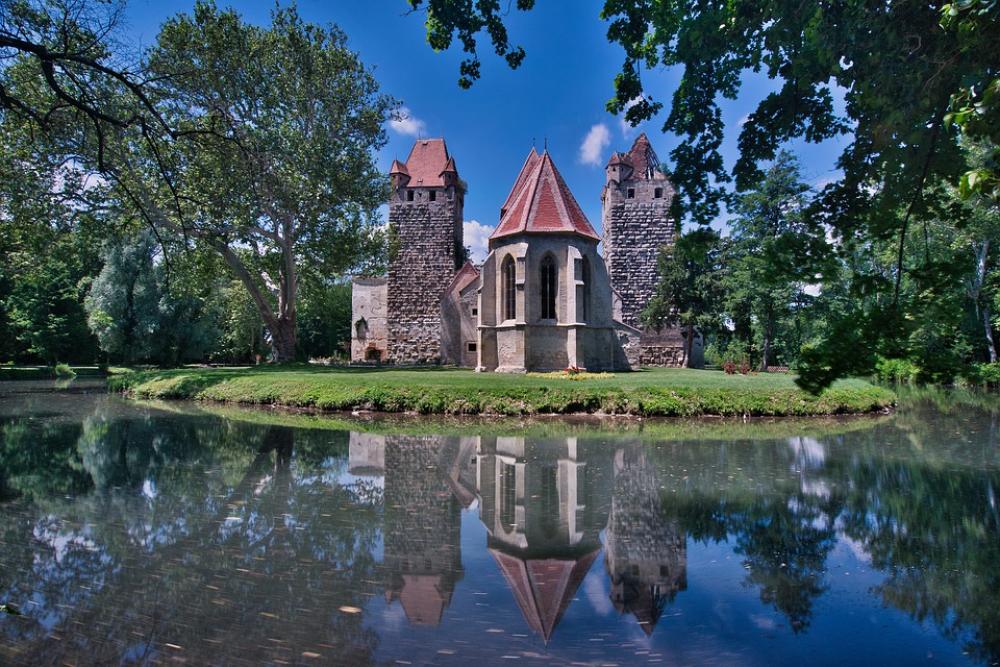 Castle Mirroring Lake Water Building Nature Castle Mirroring Lake Water Building Nature