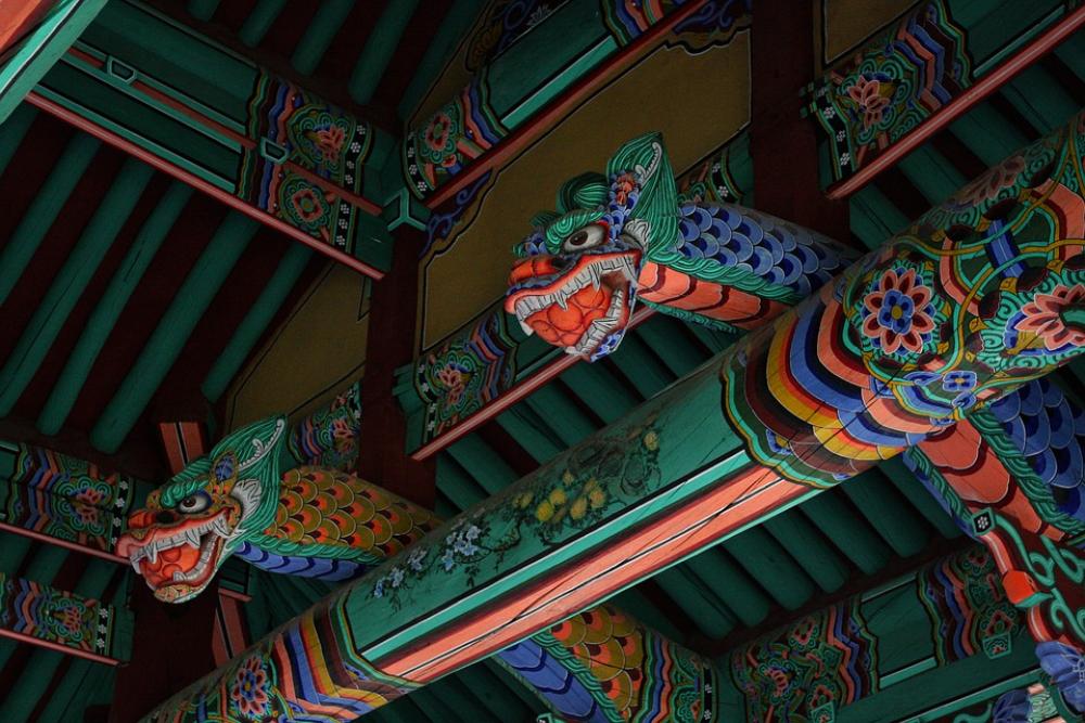 Dragon Temple Republic Of Korea A Single Layer Dragon Temple Republic Of Korea A Single Layer