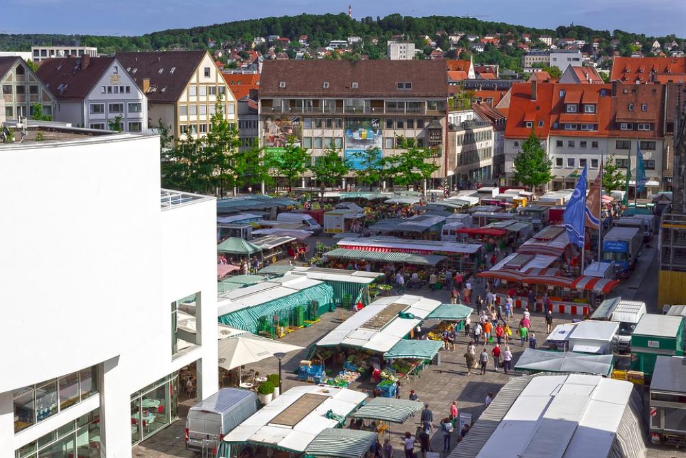 Farmers Local Market Ulm Cathedral Square Farmers Local Market Ulm Cathedral Square