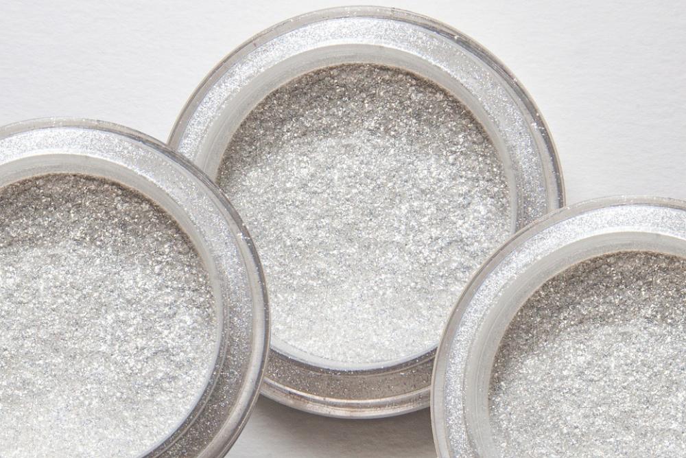 Glitter Powder Structure Fund Silver Cosmetics Glitter Powder Structure Fund Silver Cosmetics