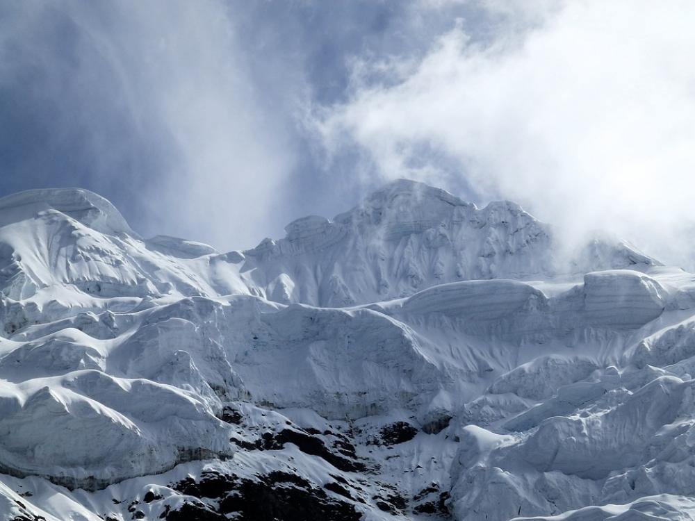 Humantay Mountain Top Andy Cold Landscape High Humantay Mountain Top Andy Cold Landscape High