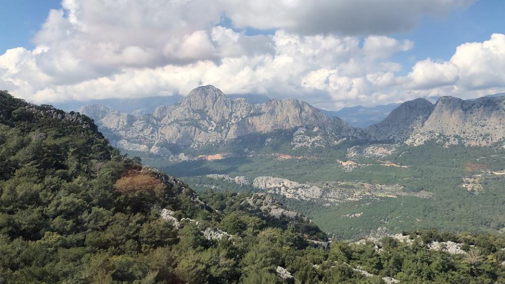 Landscape Sea Mountains Antalya Turkey Nature Landscape Sea Mountains Antalya Turkey Nature