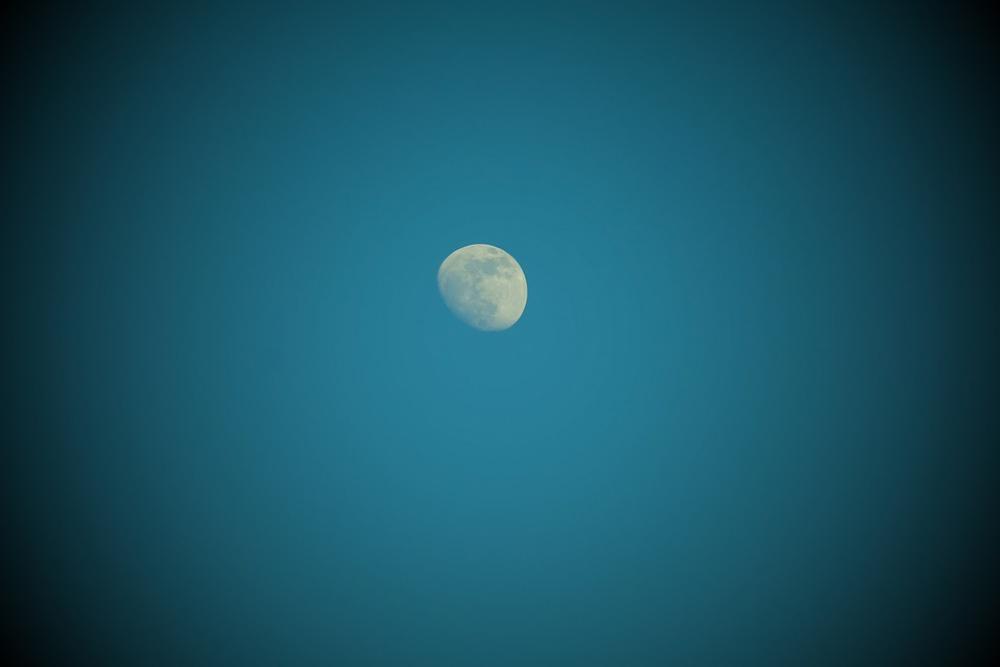 Moon Sky Blue Full Moon Moonlight Atmosphere Moon Sky Blue Full Moon Moonlight Atmosphere