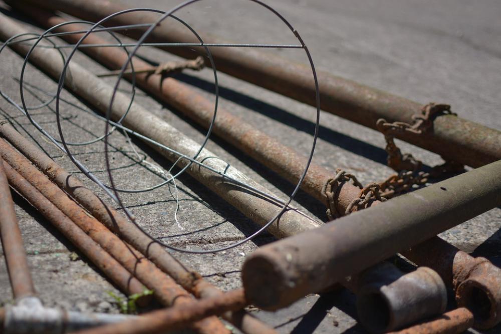 Scrap Metal Steel Recycling Rust Waste Rusted Scrap Metal Steel Recycling Rust Waste Rusted