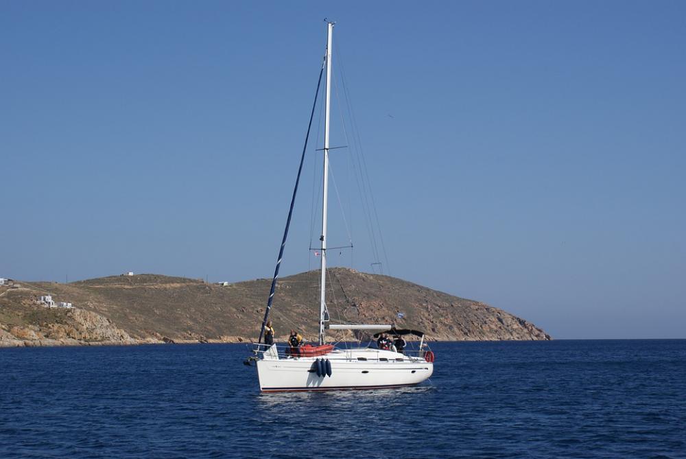 Ship Greece Cyclades Sea Coast Ship Greece Cyclades Sea Coast