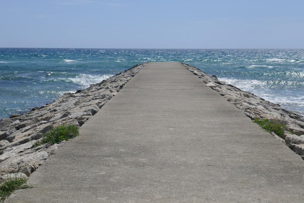Sperlonga Sea Pedestrian Path Sky Water Sperlonga Sea Pedestrian Path Sky Water