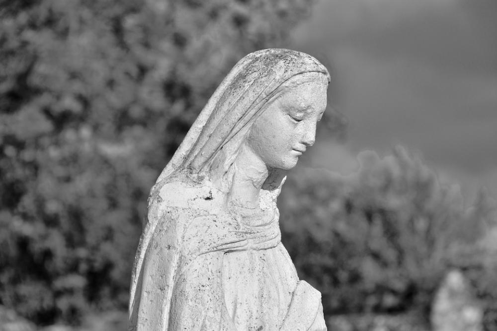 Statue Religious Sculpture Our Lady Statue Religious Sculpture Our Lady