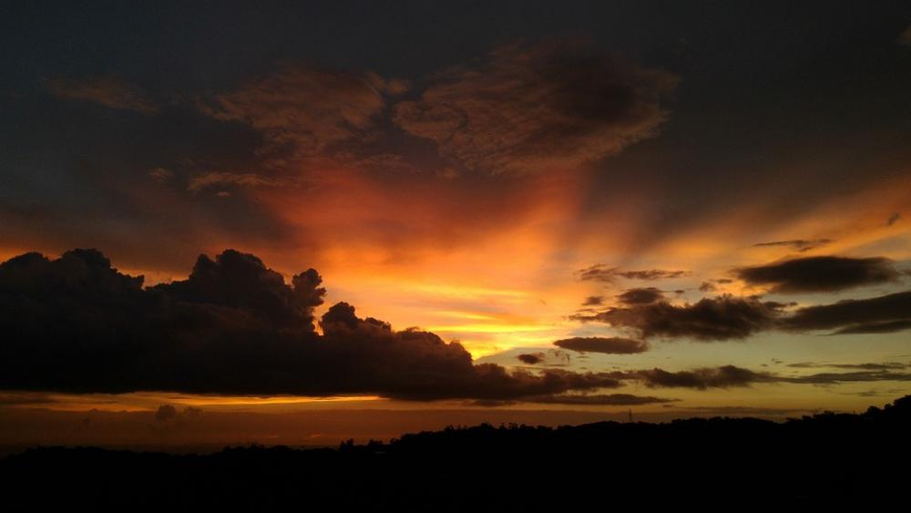 Taipei Sun Ming Shan The Evening Sun Night Twilight Taipei Sun Ming Shan The Evening Sun Night Twilight