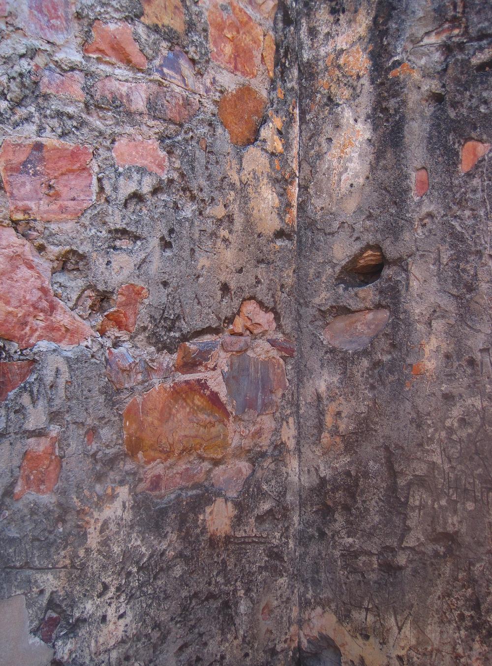 Texture On Old Fort Walls Texture On Old Fort Walls