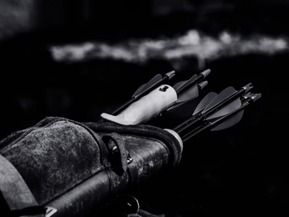 black and white monochrome bag leather arrow black and white monochrome bag leather arrow