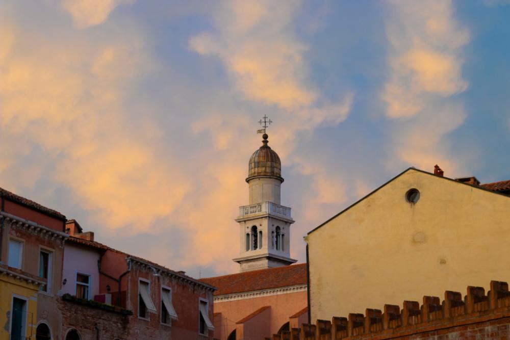 venice church sky clouds travel venice church sky clouds travel