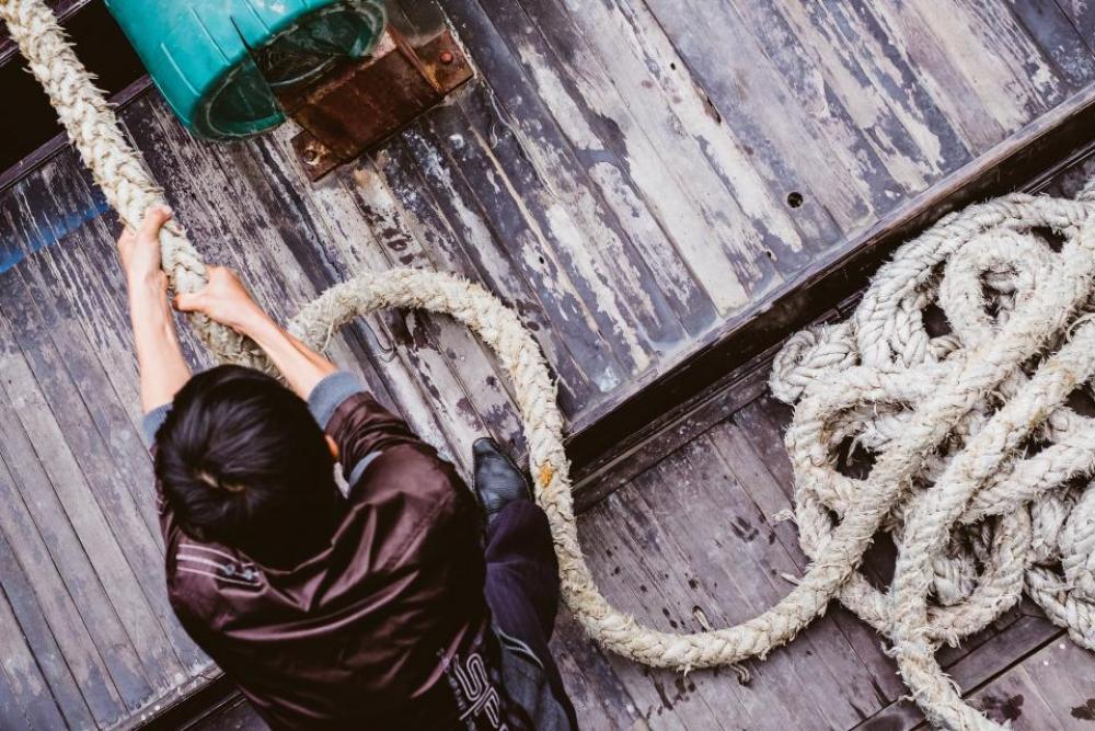people man fisherman pull rope people man fisherman pull rope