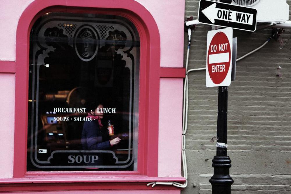 restaurant pink window breakfast lunch restaurant pink window breakfast lunch