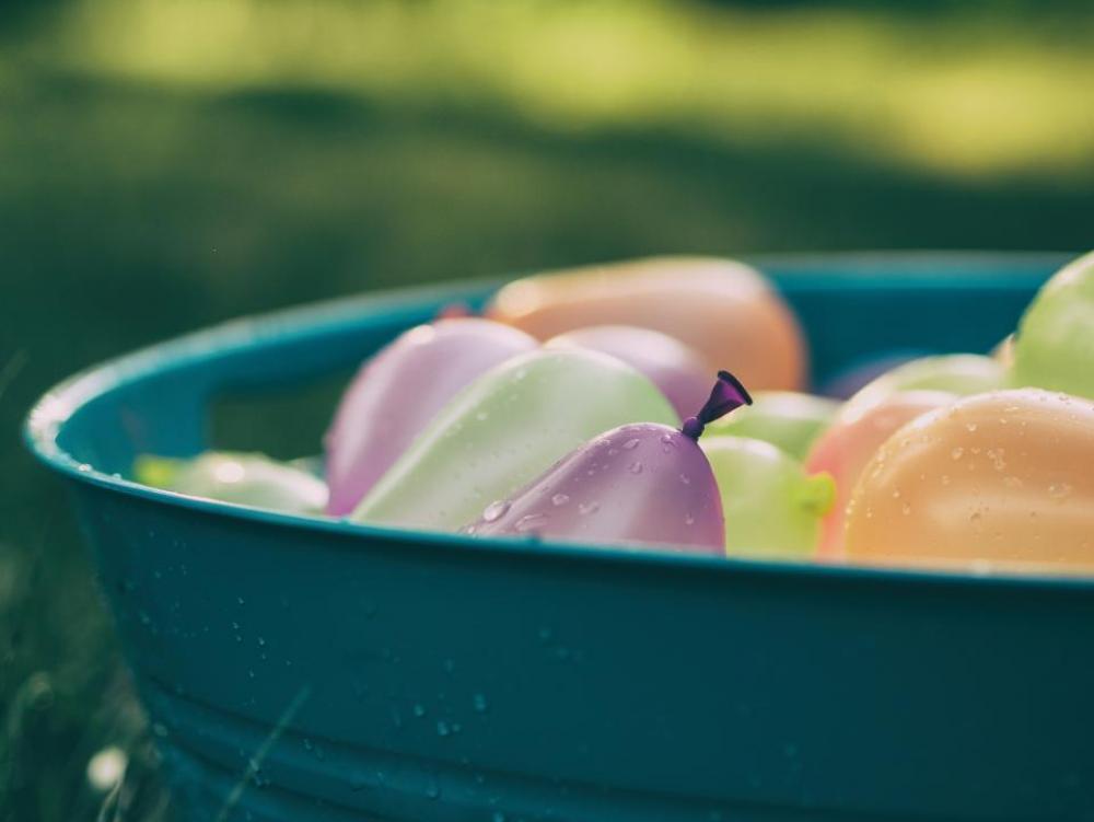 still items things water balloons still items things water balloons