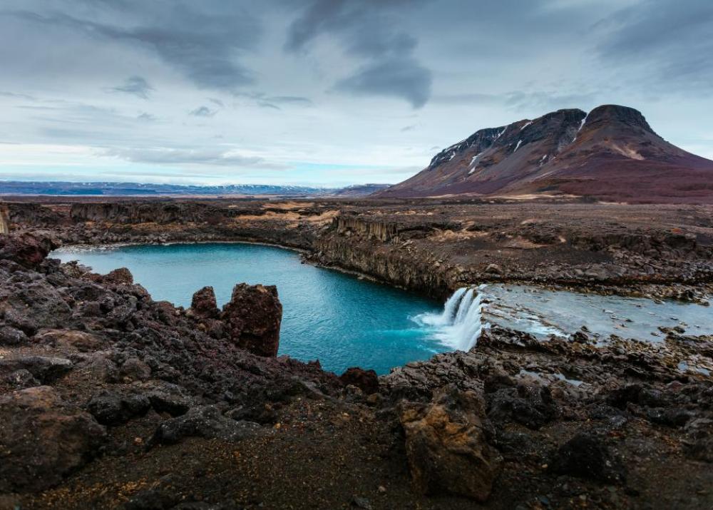 spring blue water rocks mountain spring blue water rocks mountain