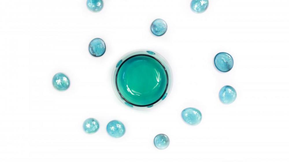 water drop white blue green water drop white blue green