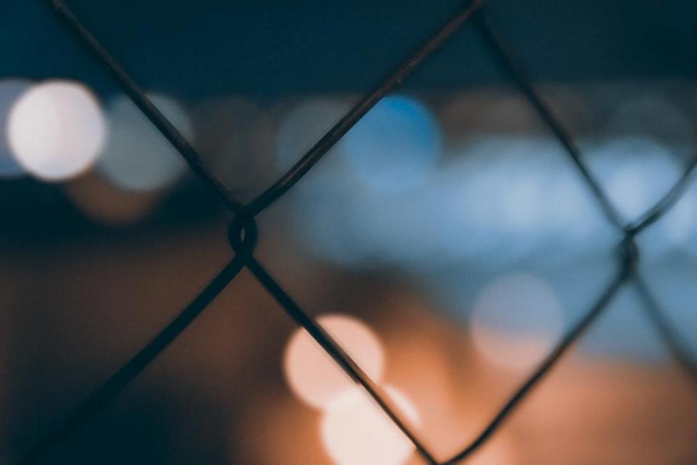 wire bokeh dark night lights wire bokeh dark night lights