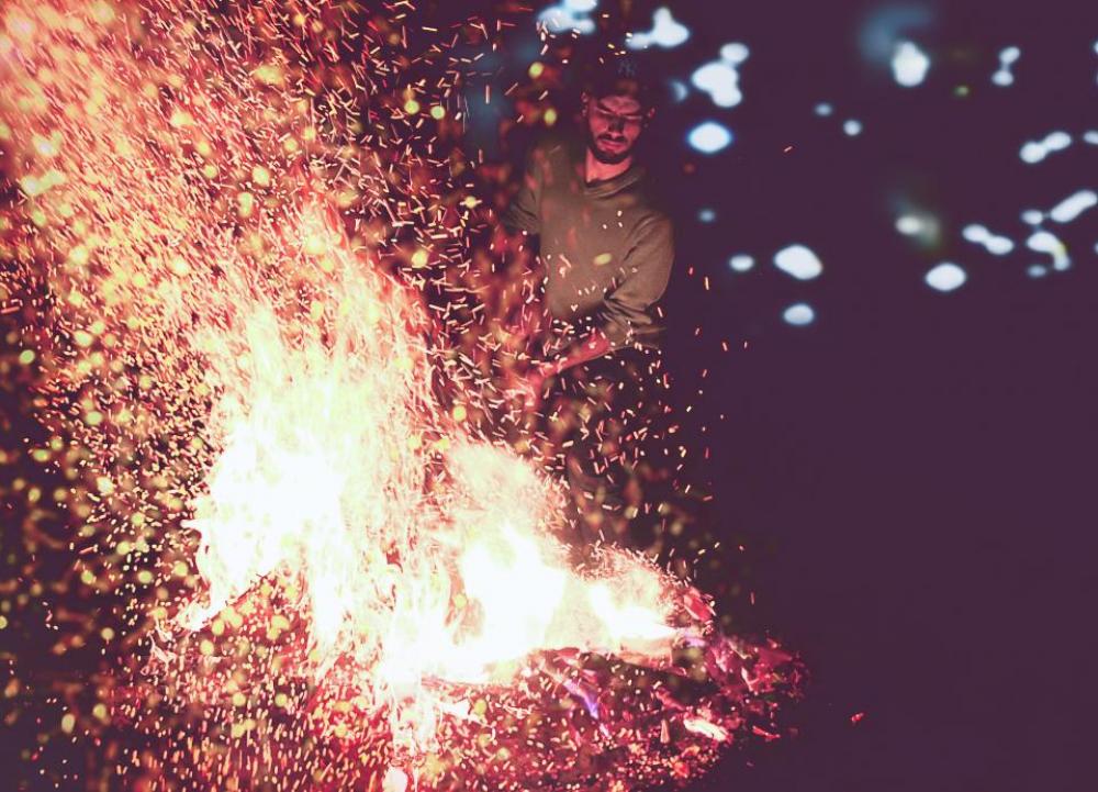fire lights spark flame bonfire fire lights spark flame bonfire