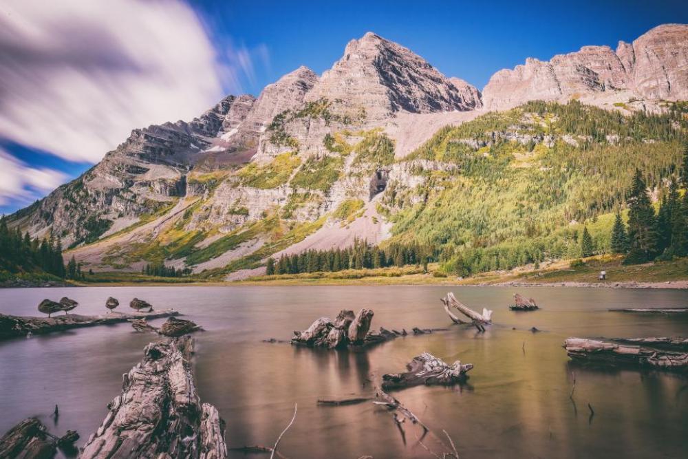 green summer trees mountain landscape green summer trees mountain landscape