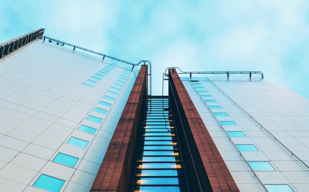 blue sky clouds building architecture blue sky clouds building architecture