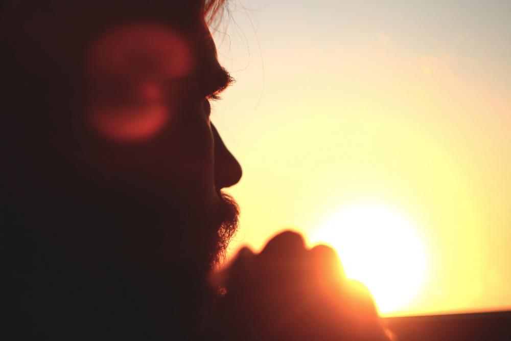 guy man sunset moment dusk guy man sunset moment dusk