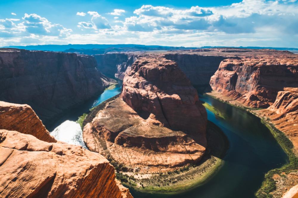 horseshoe bend arizona river scenic view horseshoe bend arizona river scenic view