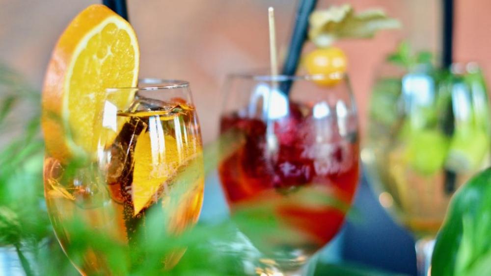 beverages wine glass orange bokeh beverages wine glass orange bokeh