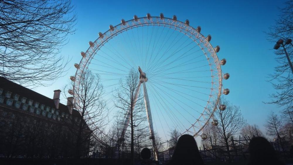 blue sky wheel ride steel blue sky wheel ride steel