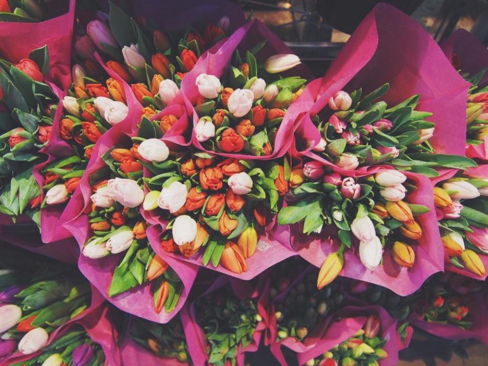 tulips flowers bouquet easter tulips flowers bouquet easter