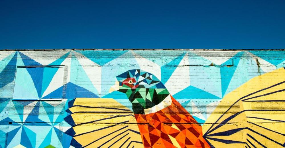 public wall art mural bird public wall art mural bird
