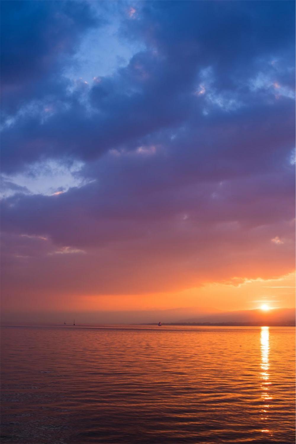 sunset dusk sky clouds purple sunset dusk sky clouds purple