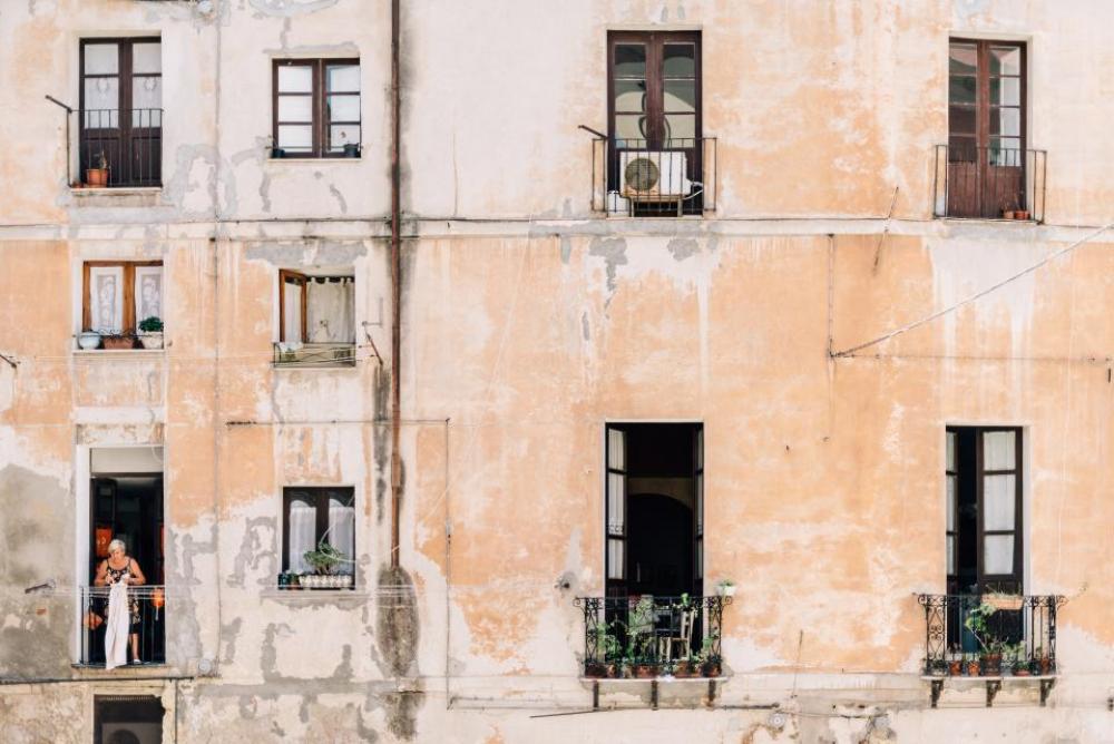 apartment building windows balconies wall apartment building windows balconies wall