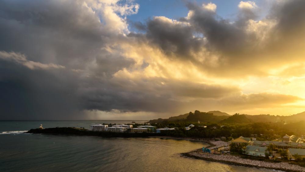 aerial beach sunset drone sky aerial beach sunset drone sky