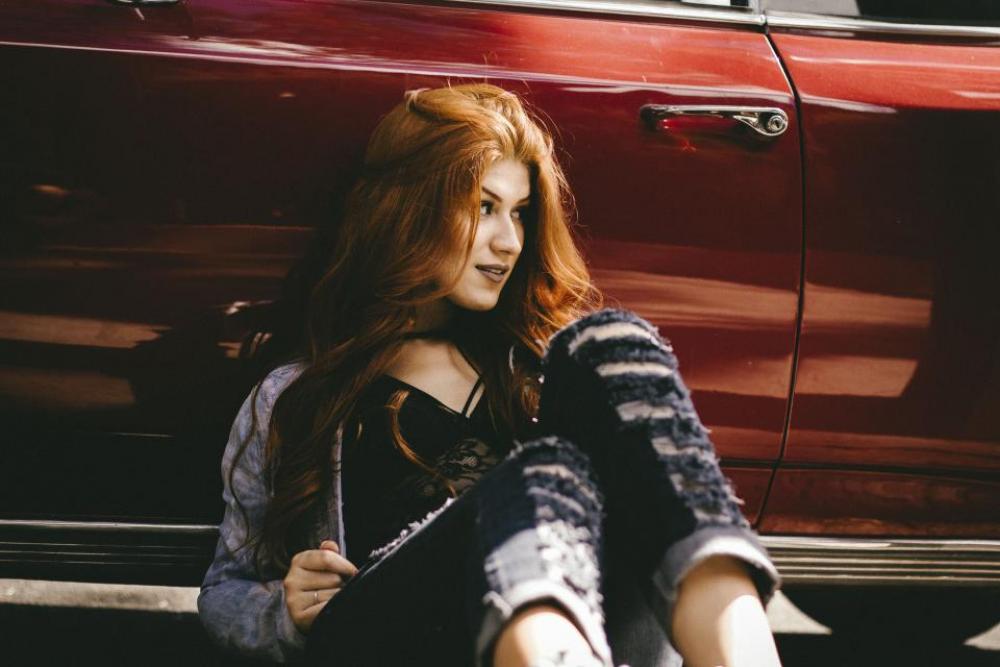 people girl woman vintage car people girl woman vintage car