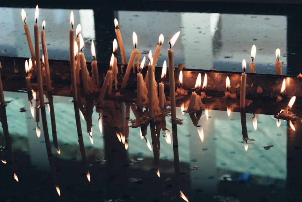 candles light lighting glass reflection candles light lighting glass reflection