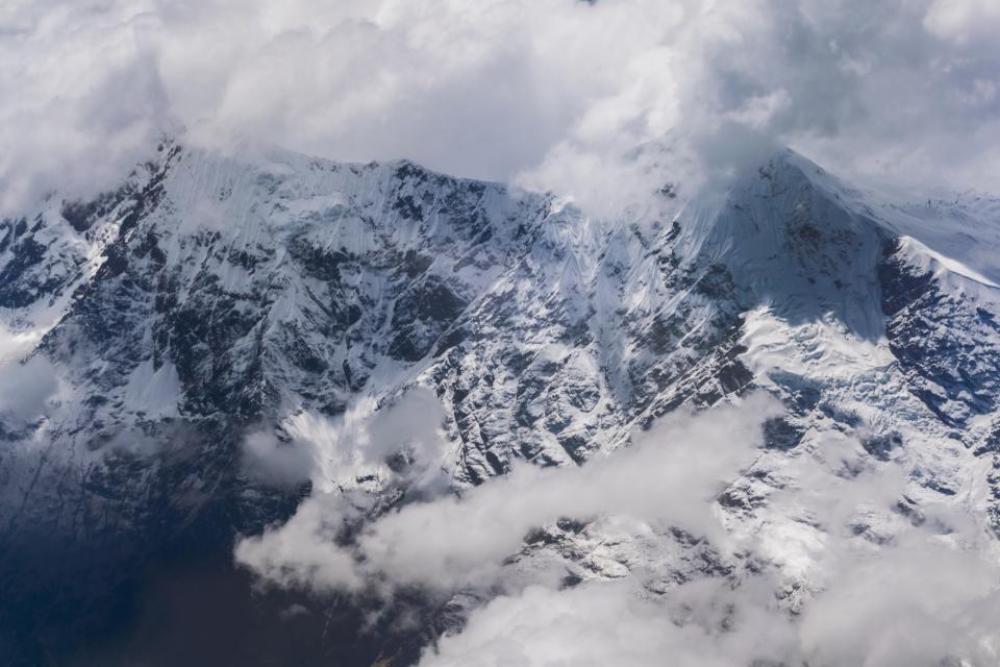 mountains peaks summit clouds nature mountains peaks summit clouds nature