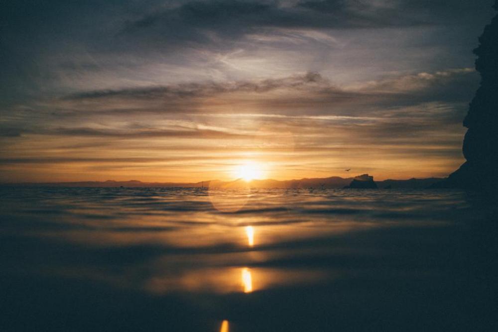 sunset ocean sea beach water sunset ocean sea beach water