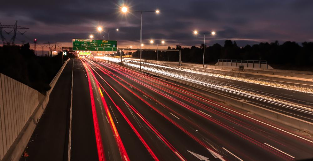 road cars long exposure highway transport road cars long exposure highway transport