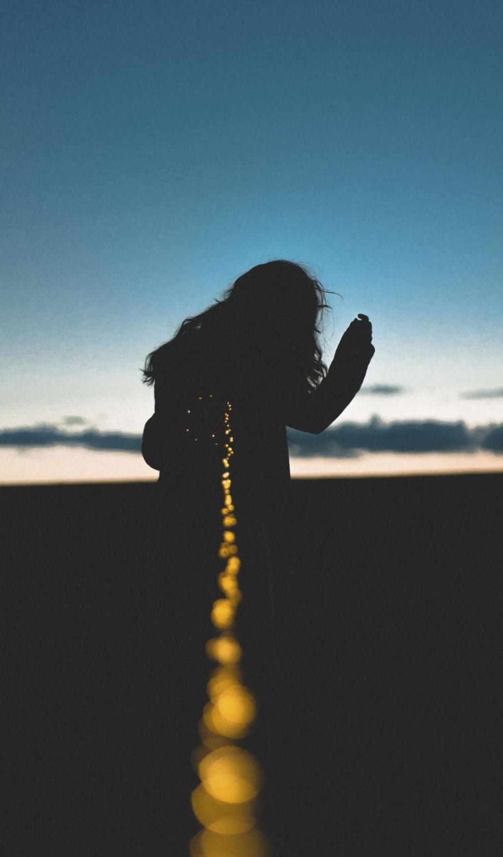 people woman dark shadow silhouette people woman dark shadow silhouette