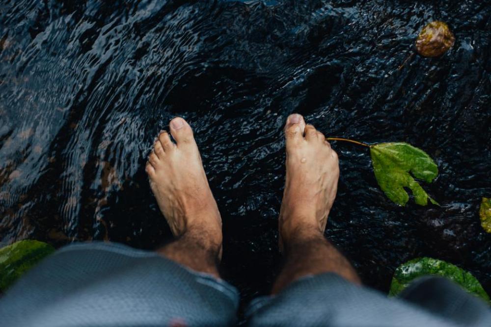 feet water river stream nature feet water river stream nature