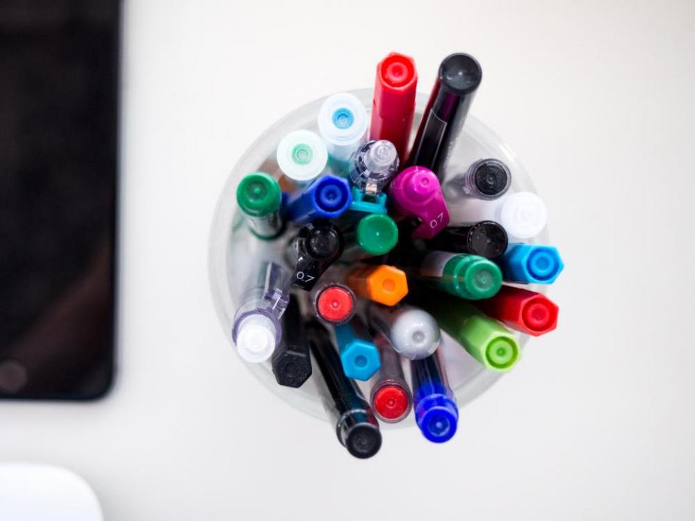 colorful pen marker art drawing colorful pen marker art drawing