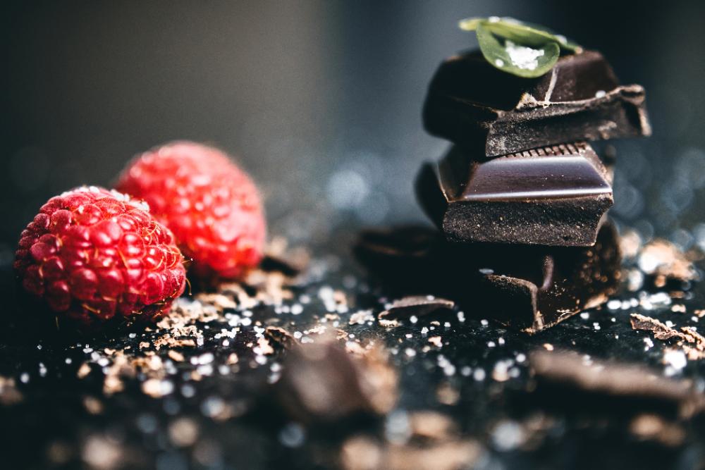 dark chocolate raspberry sprinkle tasty dark chocolate raspberry sprinkle tasty