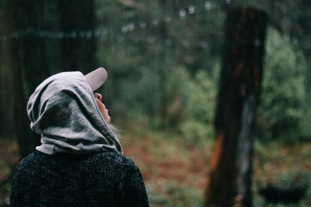 people girl alone hat cap people girl alone hat cap