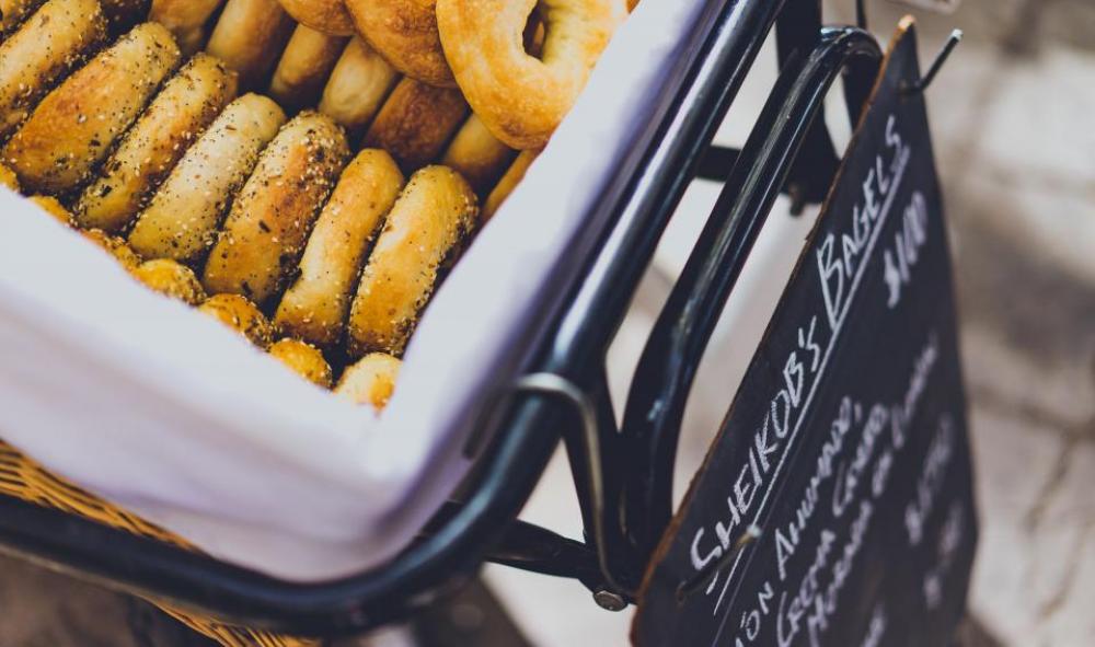 doughnut bread food snack basket doughnut bread food snack basket