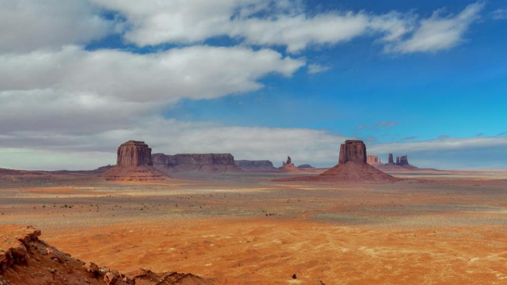 monument valley landscape view horizon monument valley landscape view horizon