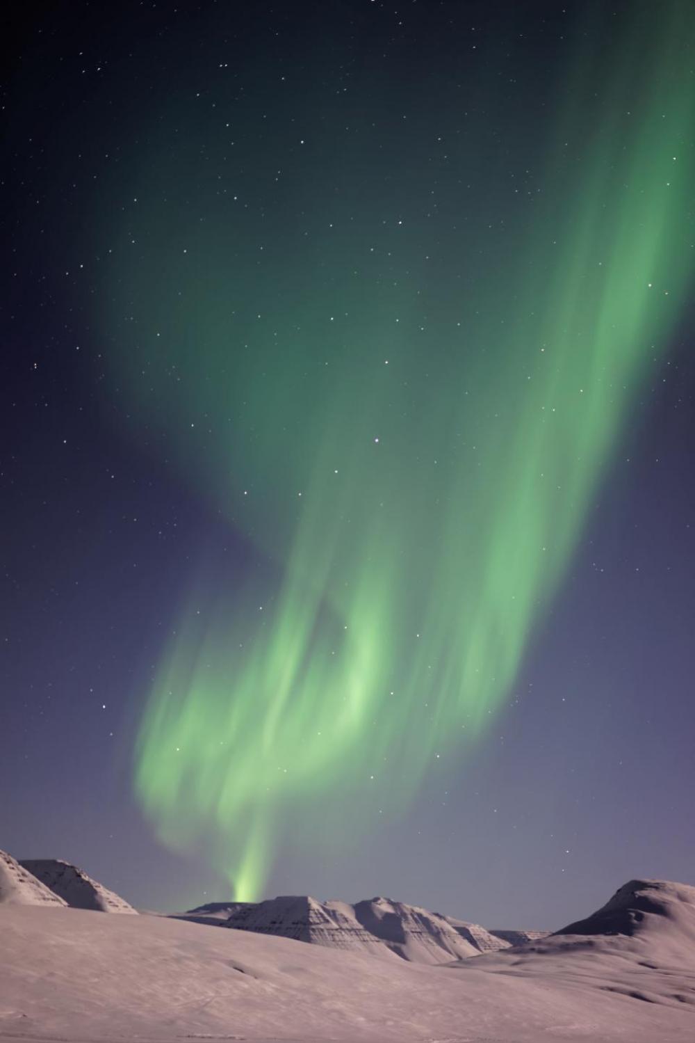 aurora green sky nature highland aurora green sky nature highland